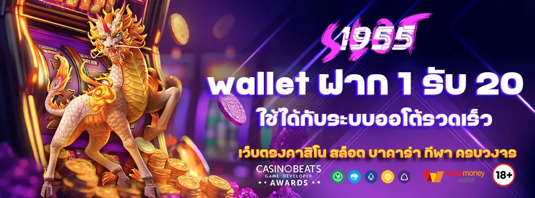 Blog 12 wallet ฝาก 1 รับ 20