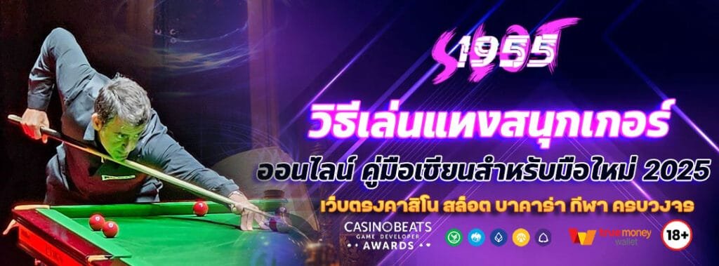 วิธีเล่นแทงสนุกเกอร์